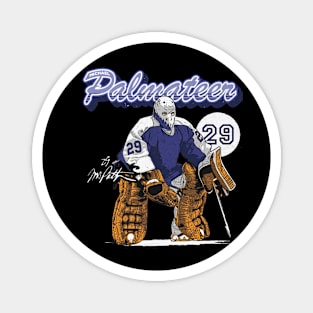 Michael Palmateer Toronto Retro Script Magnet